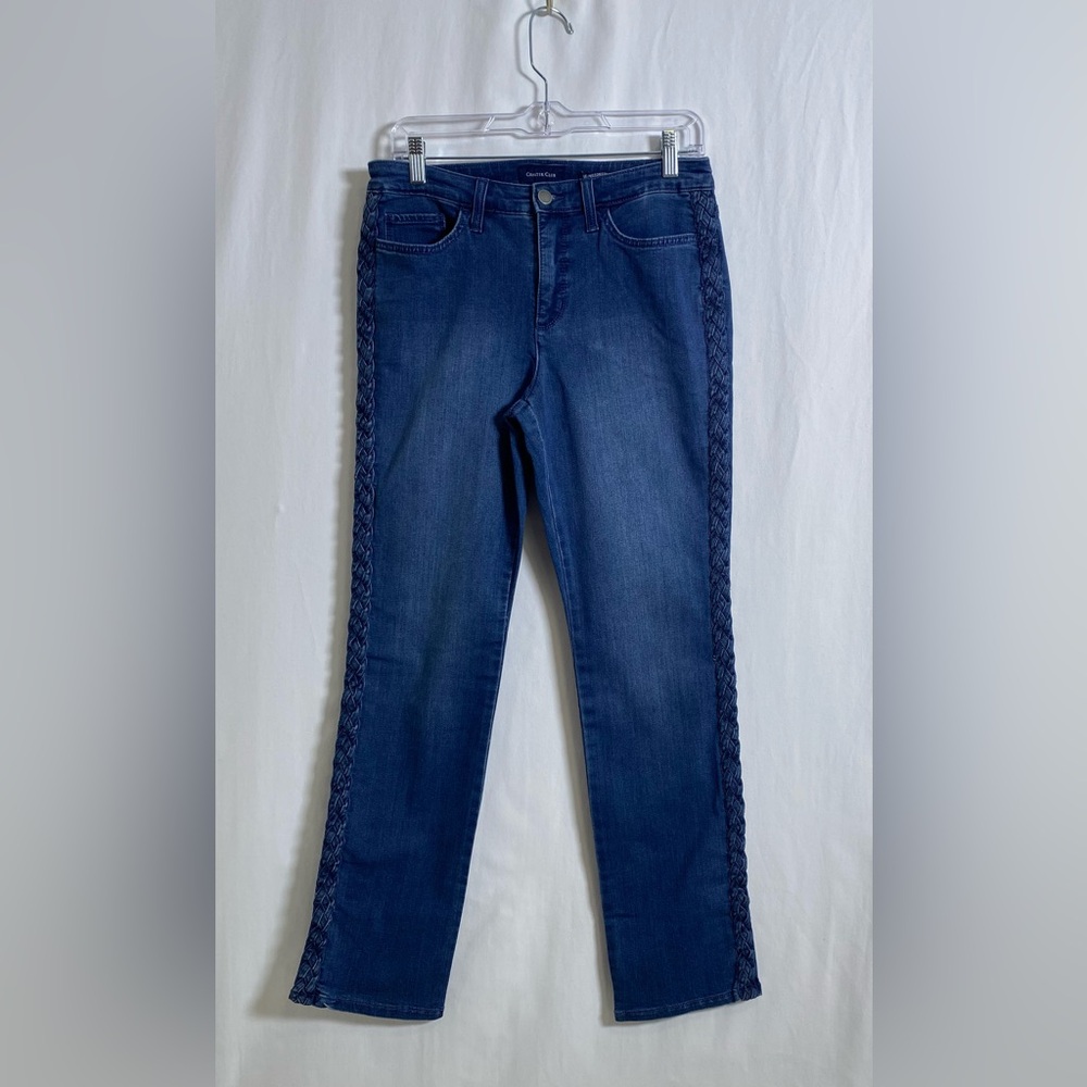 Charter Club Dark Blue Straight Leg Jeans